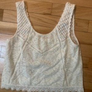 Topshop lace top